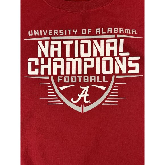 Champion University Of Alabama Sweatshirt Mens XXL National Football Champions - Picture 3 of 7